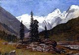 Albert Bierstadt Rocky Mountain painting